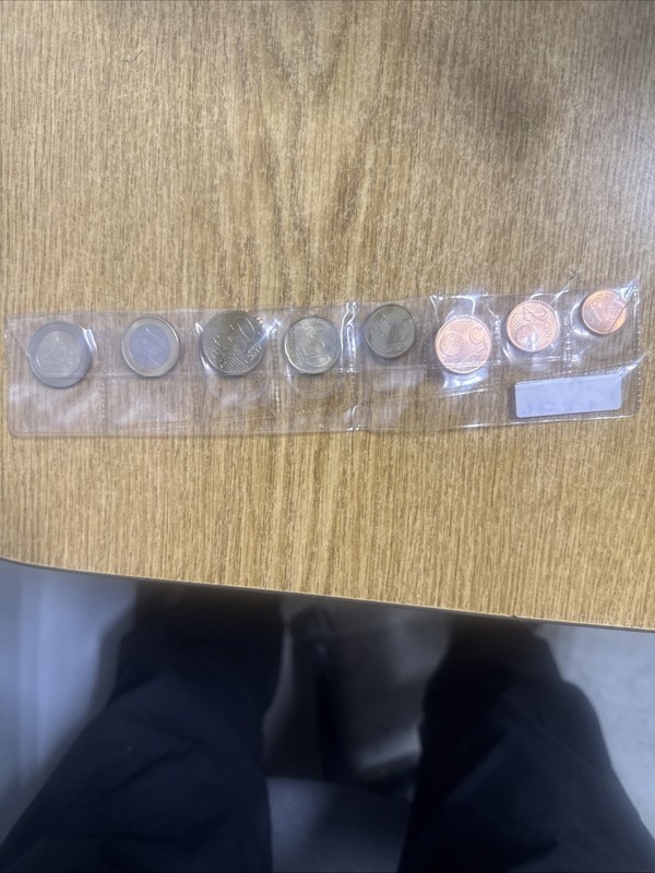 Coin Sets of All Nations Portugal 2006UNC 2,1 EURO 50,20,10,5,2,1 Cent