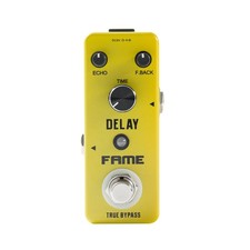 LEF-314 Analog Delay Gitarren Effektgerät 20-300ms Verzögerungszeit True Bypass