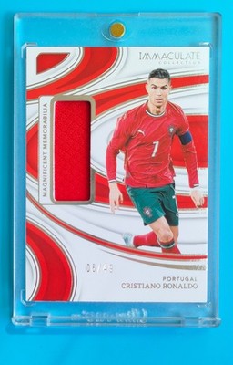 immaculate soccer クリスティアーノロナウド　10シリ 2024-25 Panini Immaculate Collection - Magnificent Memorabilia