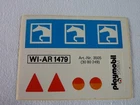 PLAYMOBIL STICKER STICKER FOR VEHICLE N°2 VINTAGE