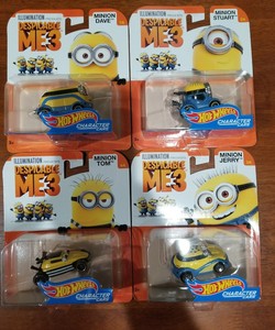hot wheels despicable me 3