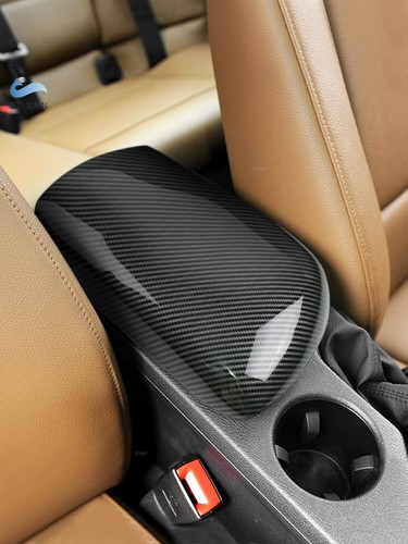 Fit for BMW X1 E84 2009-2015 Carbon texture Center Console Armrest Lid Box Cover - Bild 2 von 7