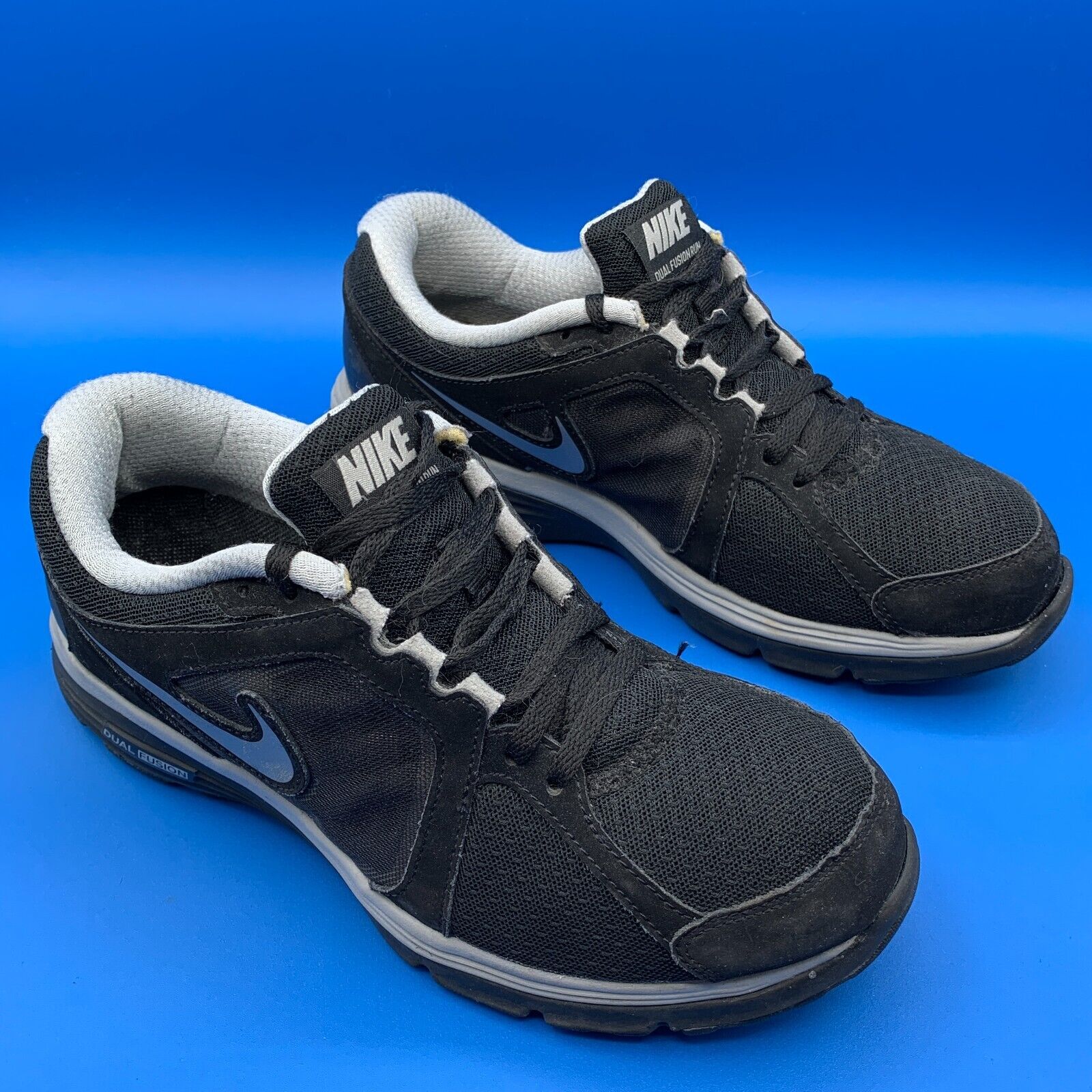 Contaminar Absolutamente Pastor Nike Dual Fusion Run Womens Size 9 Black Shoes Sneakers Athletic 525752-008  | eBay