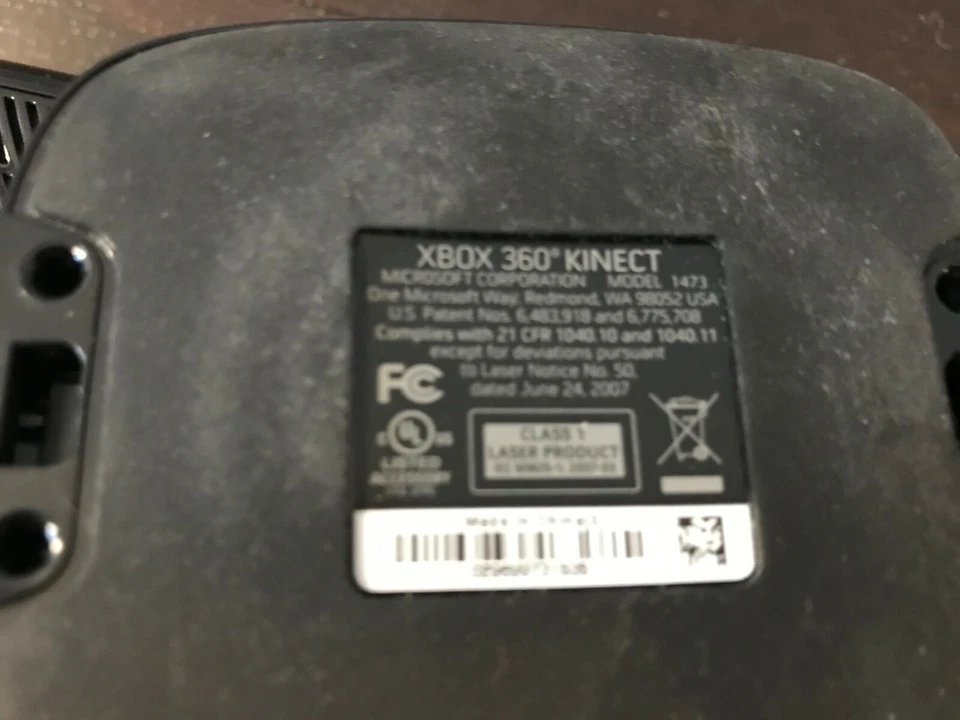 Microsoft Xbox 360 Kinect Motion Sensor Bar Camera Authentic 1473 1414 *1* - Image 2 of 2