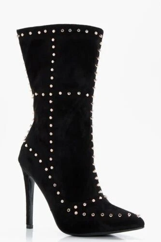 Botas tachuelas Boohoo para De mujer