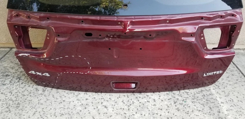 Jeep Grand Cherokee 2014-2022 tapa maletero puerta trasera puerta levadiza OEM TG324 Foto 3 de 4