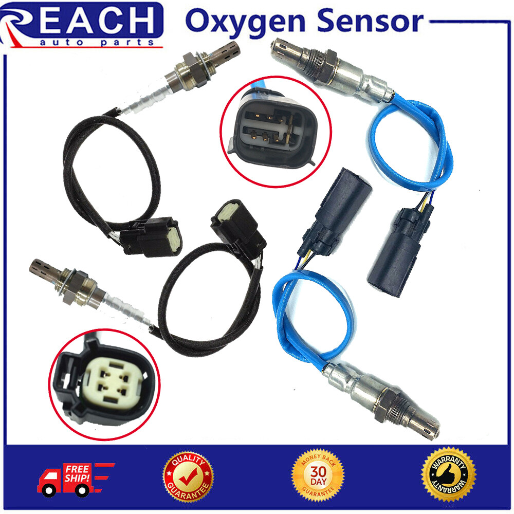 PIONEER 4-Piece Oxygen Sensor Kit (Upstream/Downstream) For 2013-2015 Ford Explorer 3.5L (Non-Turbo) – Direct Fit