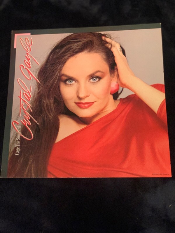 Crystal Gayle 1983 Cage The Songbird  Promo Cover 12x12 Flat Poster