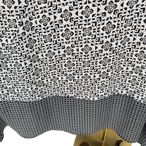 Banana Republic Handkerchief Geo Midi Print Pocket Skirt Sz 14 Flowy Flirty EUC - Picture 5 of 15
