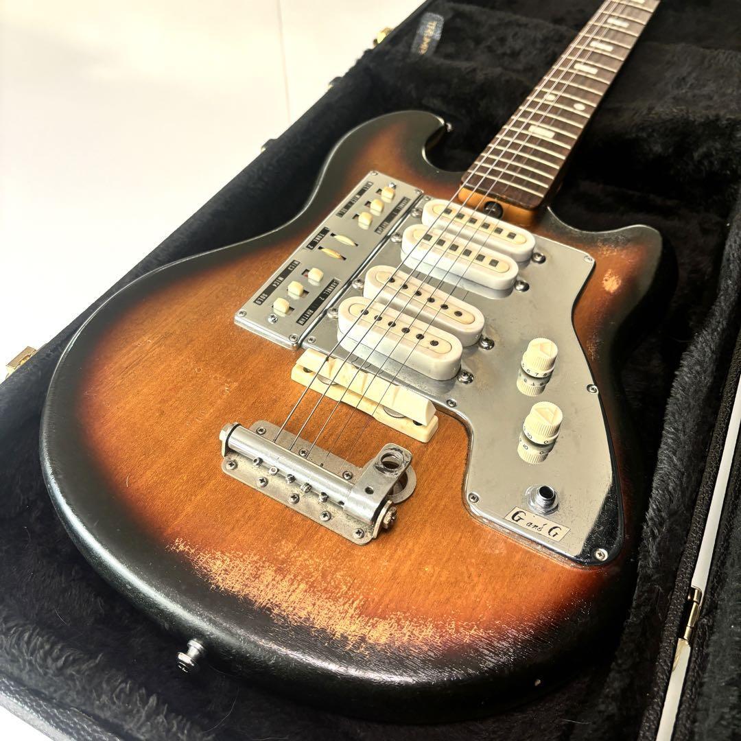 60's Rare Item Guyatone LG-140T Bizarre Japan Vintage 60's Rare Item Guyatone LG-140T Bizarre Japan Vintage