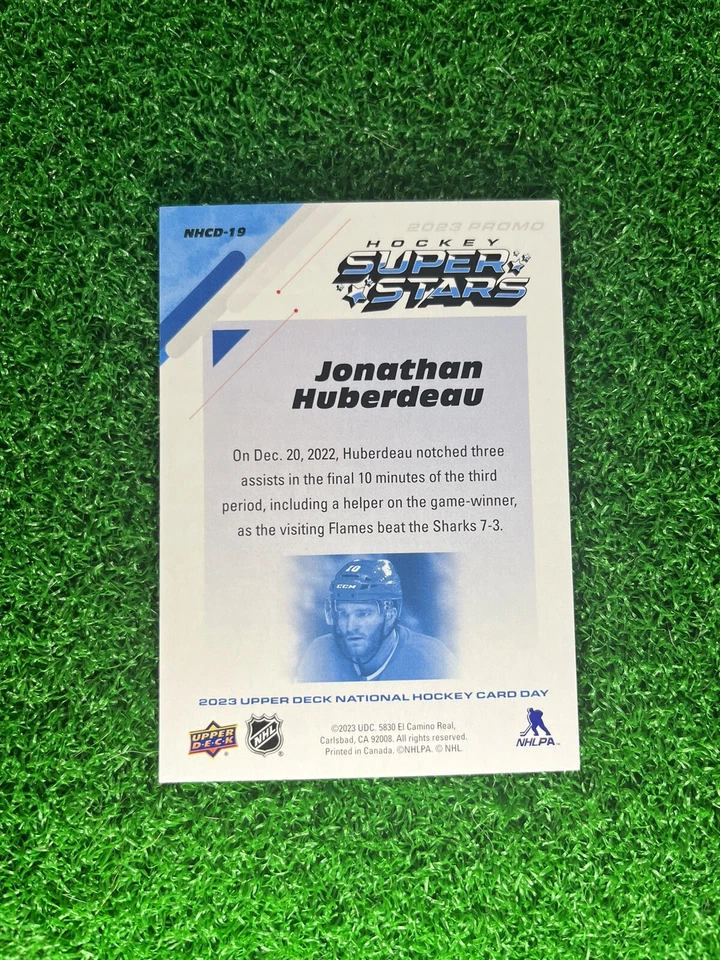 Jonathan Huberdeau Hockey Superstars NHCD-19 National Hockey Card Day - Image 2 of 2