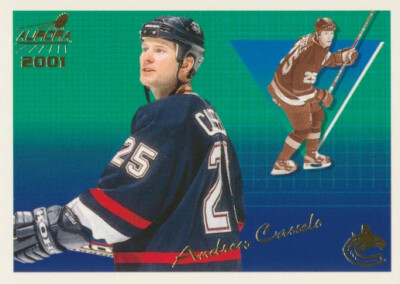 2000-01 Aurora #142 ANDREW CASSELS - Vancouver Canucks