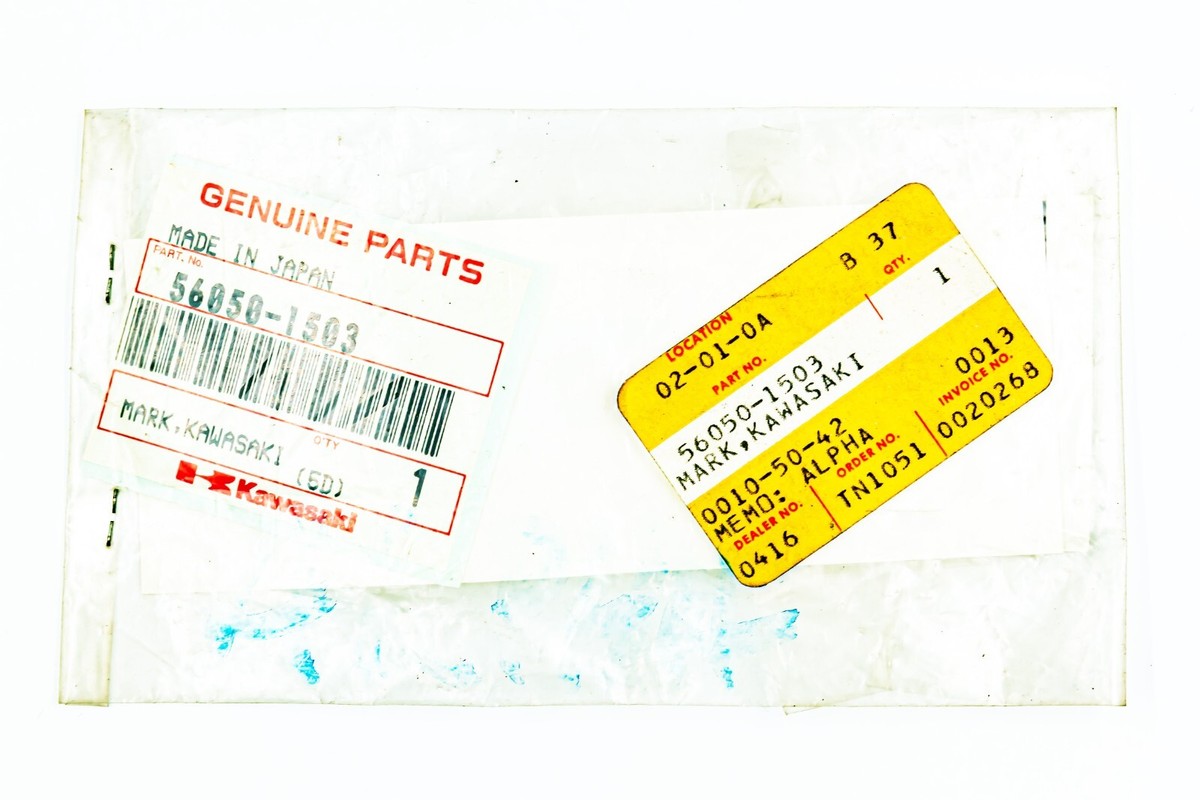 56050-1503] GENUINE KAWASAKI - MARK,KAWASAKI | eBay
