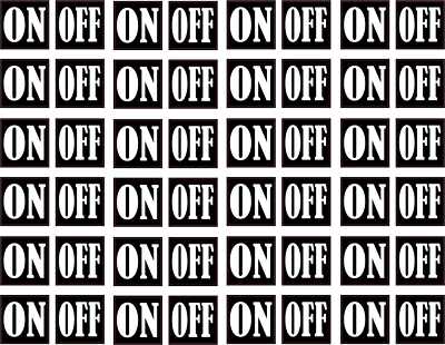 StickerTalk On Off Stickers, 0.5 inches x 0.5 inches | eBay