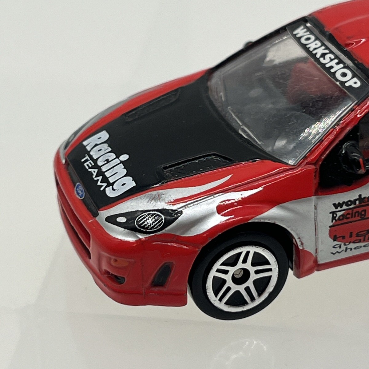 Realtoy Ford Focus RS WRC Rally Car Racing Model Car Red 1:64
