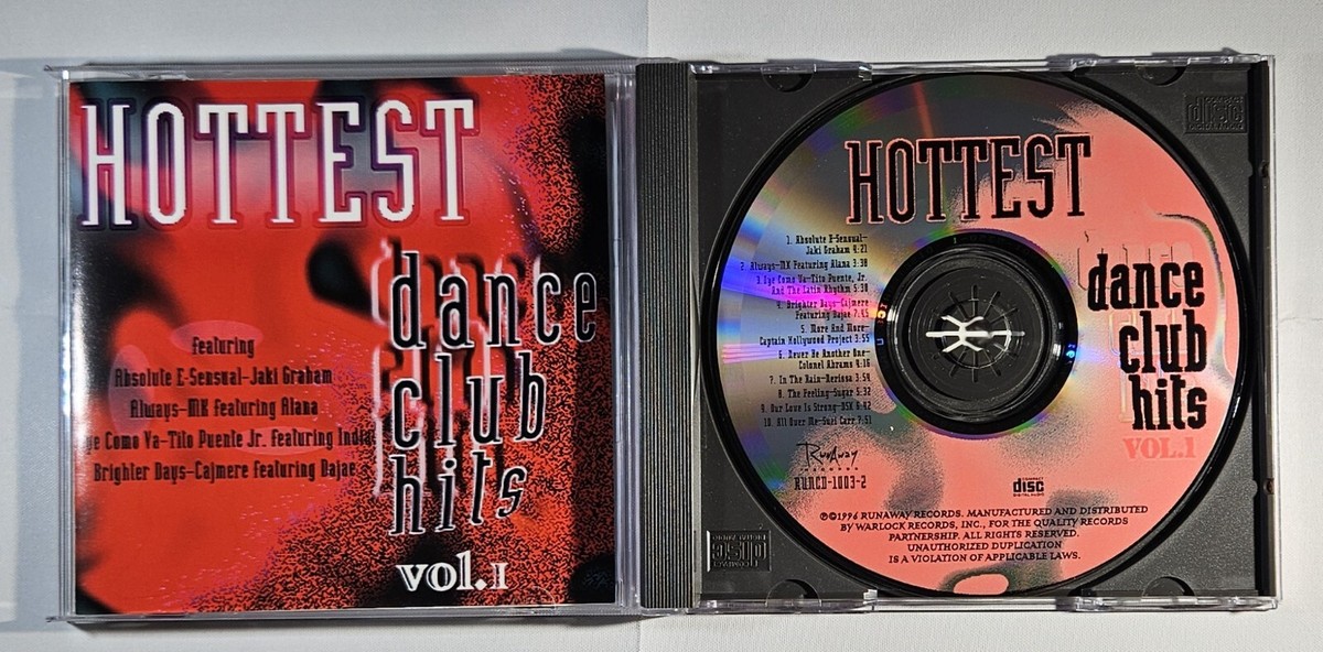 Various - Hottest Dance Club Hits Vol. 1 [1996 Compilation] [Used