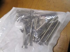 1/4"-20 x 2" ASTM F879 Hex 18-8 Stainless Steel Flat Socket Cap Screw QTY 25