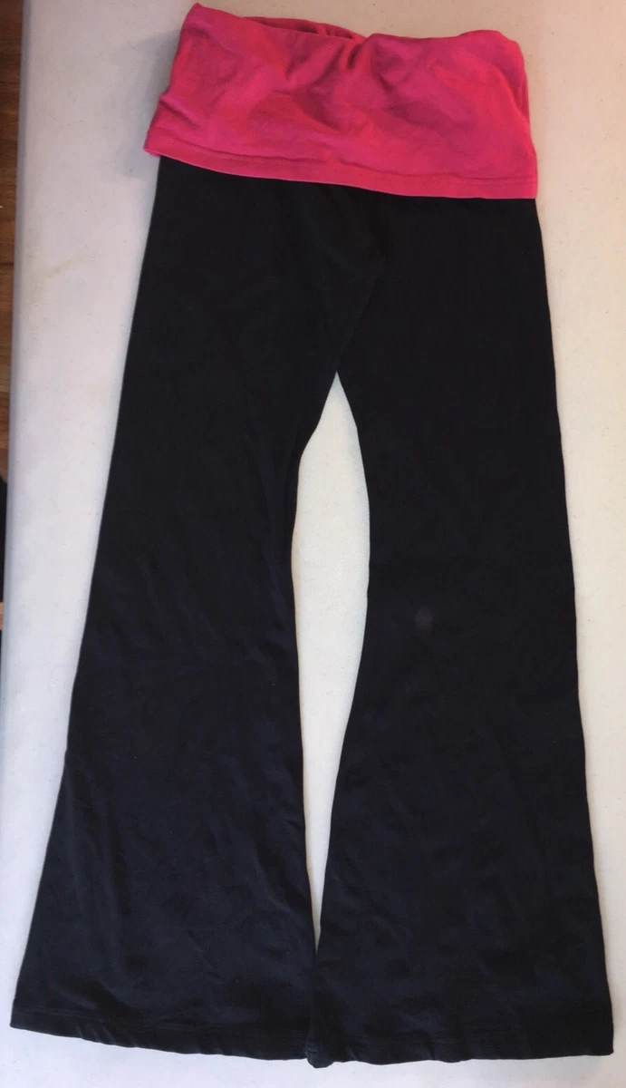 Pink yoga pants clearance bootcut