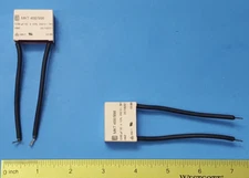 (2 PCs) WIRED  RUN CAPACITOR , MKT468/998 , 0.68 UF/MF , X2 , 10% , 250 VAC