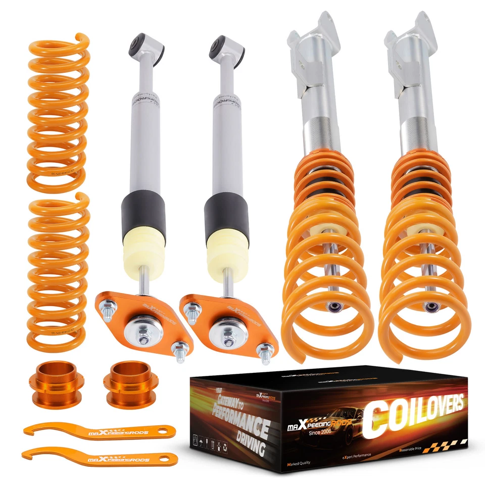 Kit Amortiguador Coilovers Ajustables para Chrysler 300C Tracción trasera Sedán 05-10 Foto 2 de 4