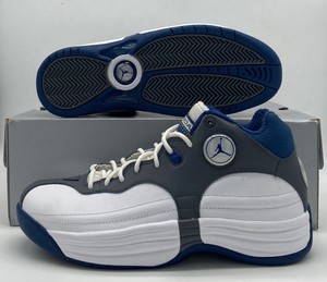 Nike Air Jordan Jumpman Retro Team 1 White Blue Flint Grey Cz9171 100 Mens Size Ebay