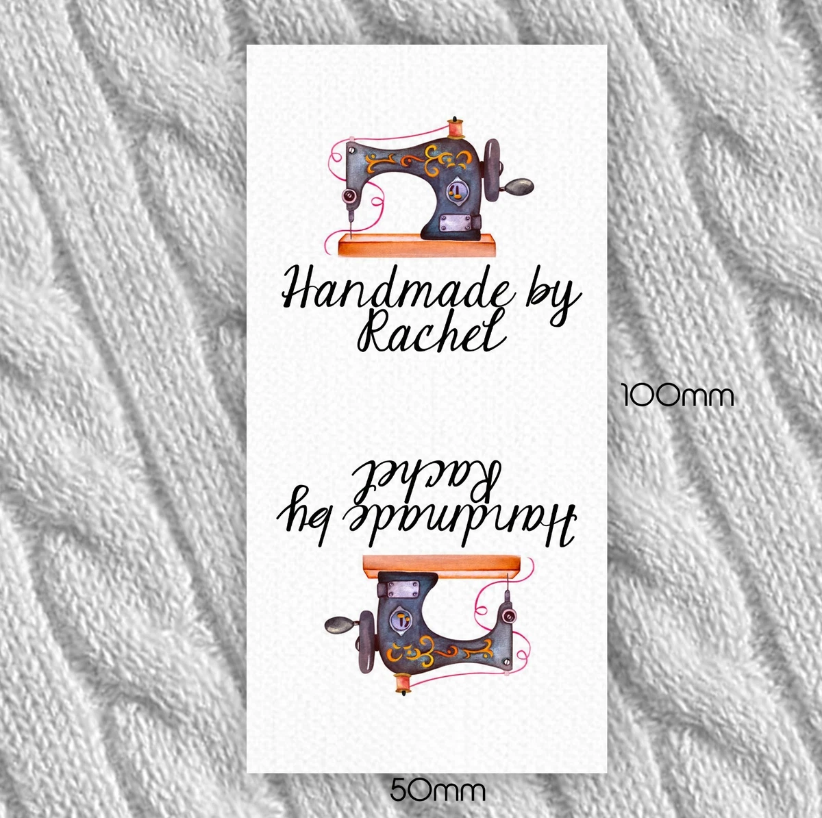 Custom 2024 sewing labels