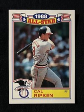 1989 Topps 1988 All Star Game Commemorative Set Cal Ripken Baseball Card 5 of 22