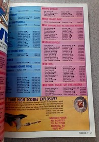 Nintendo Power Volume 27: Mega Man With Star Wars Poster! NES GAMEBOY