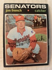 1971 Topps #399 Jim French - Washington Senators