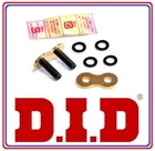 DID Gold X-Ring Motorcycle Chain Rivet Link 520 VX3 Hollow Tip Master Link