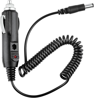 Auto DC Car Charger Power Cord for Initial IDM-1295 IDM-1731 Portable DVD