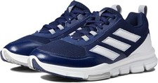 adidas Speed Trainer 5 Baseball Shoes Navy Blue/White/Silver Metallic