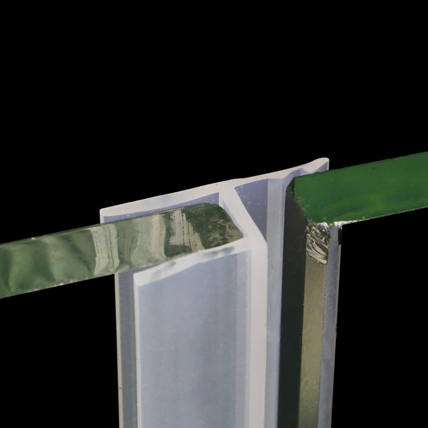 612mm Hshape Bath Shower Screen Door Window Seal Strip Gap Curved