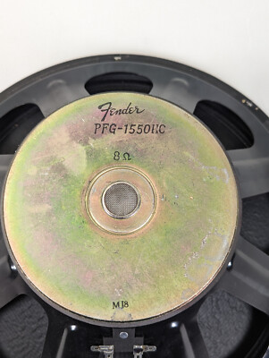 Fender 15” speaker, 8 ohm, PFG-1550HC. | eBay
