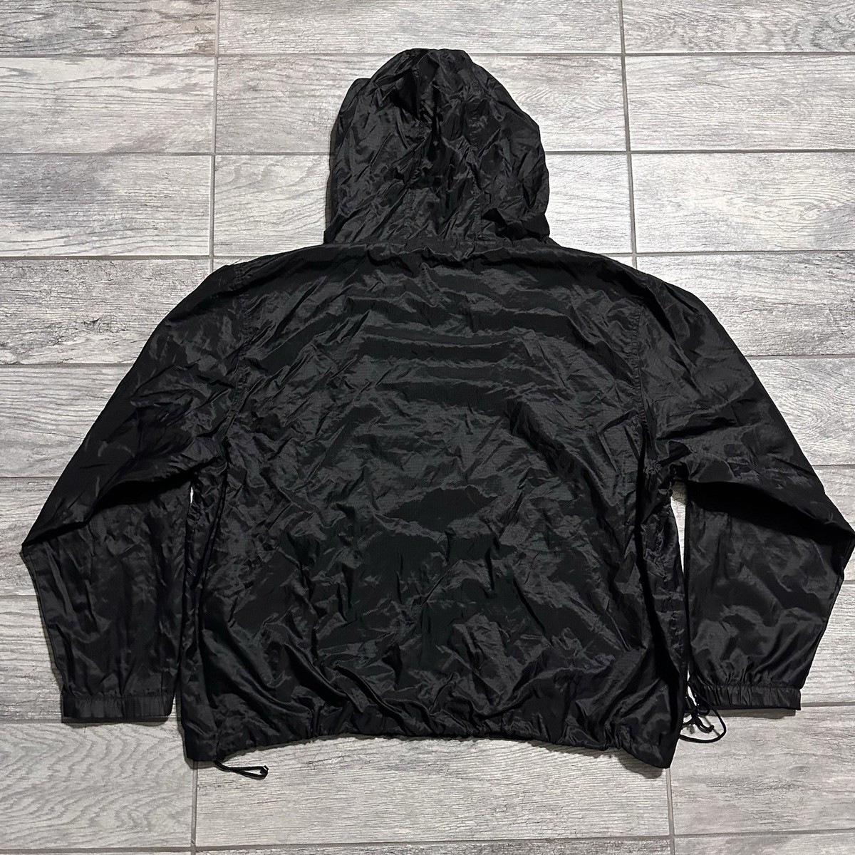 Vintage Polo Sport Ralph Lauren Jacket Mens XL Black Windbreaker