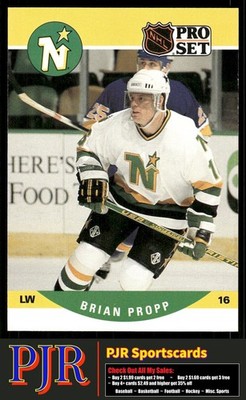 Brian Propp 1990-91 Pro Set #460 Minnesota North Stars