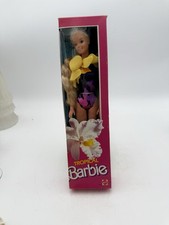 Barbie Tropical Barbie Doll Mattel 1985 1017 With Original Box Long Hair C76