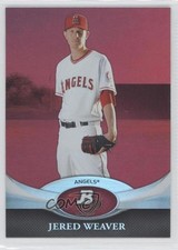 2011 Bowman Platinum Red Jered Weaver #56 0q4