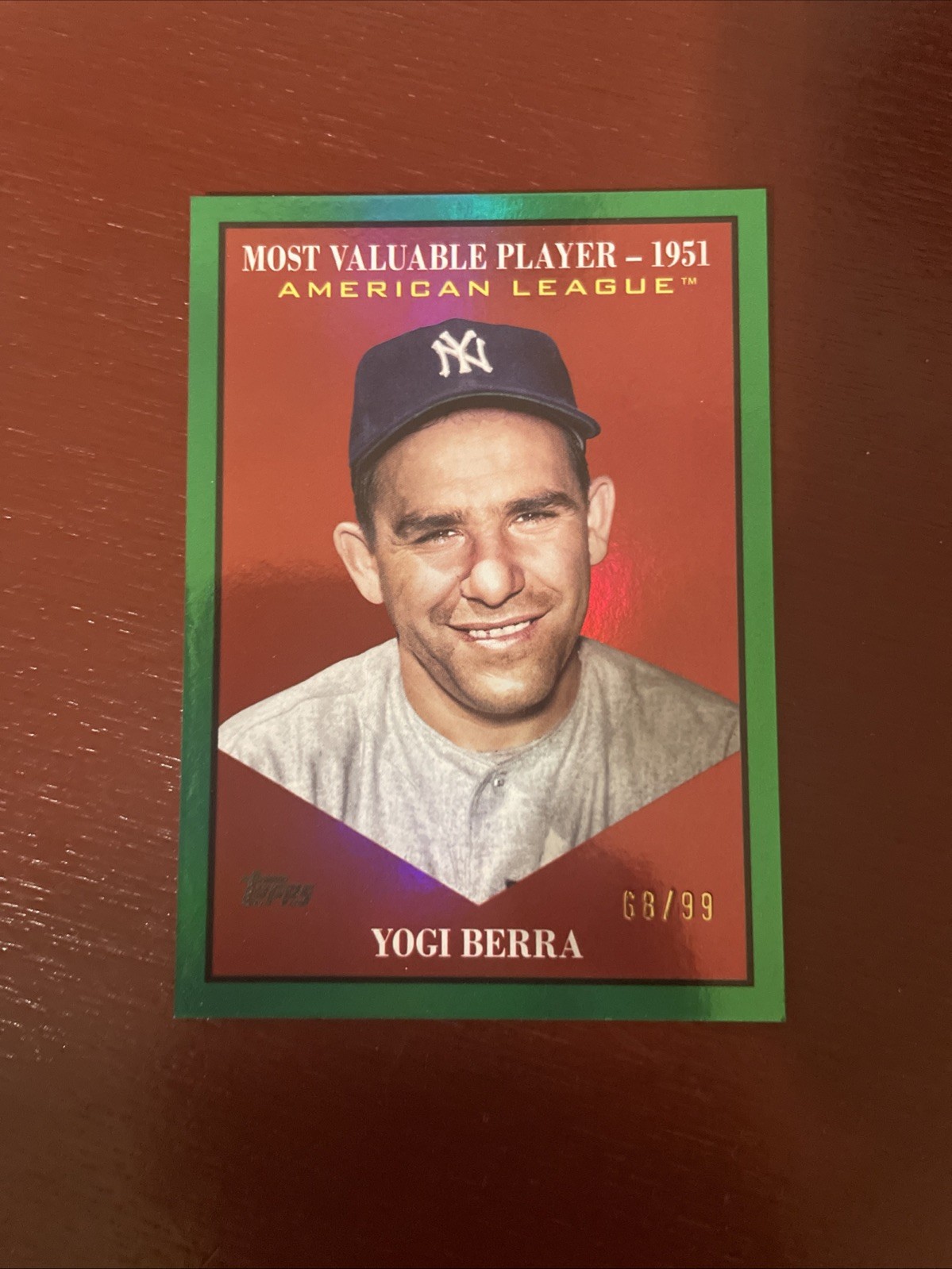 Yogi Berra #MV-40 Baseball Cards 2025 Topps Update Most Valuable trading card — raw and PSA graded price guide