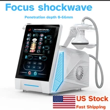 Piezoelectric Eswt Focused Shock Wave Therapy Machine Pain Relief Body Massage