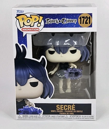 Funko Pop Animation Black Clover Secre #1721 Figure DAMAGED BOX w/Protector