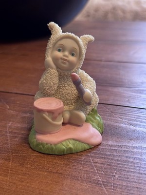 2002 Dept. 56 Instructions From The Master Snowbunnies Easter Figurine