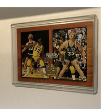 SkyBox 1993-94 NBA Hoops Magic Johnson Larry Bird MB1 Anniversary Card