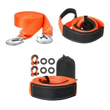 Uimoso Car Towing Strap Rope 2 3 Emergency Heavy-duty Tool 8ft 20ft 30ft