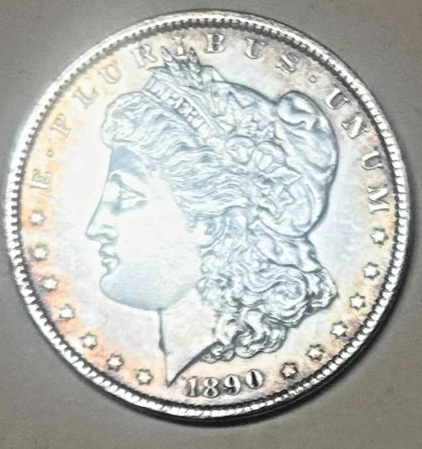 1890 P Morgan, beautiful BU, cartwheel luster, no reserve or ship, Sigma tested+