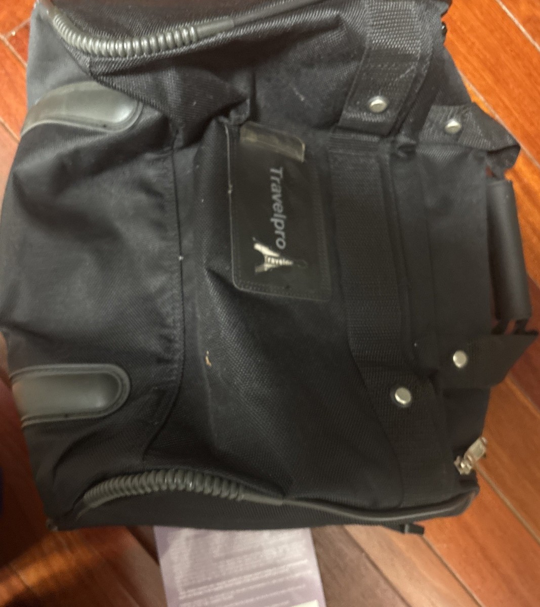 Travelpro Black Duffle Bag Carry On Pilot Bag | eBay