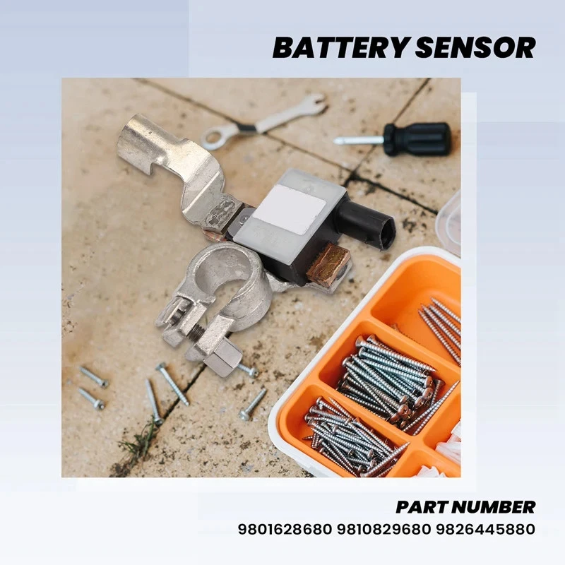 For Citroen C3 E-Lysee DS3 Peugeot 208 2008 Battery Sensor 9801628680 9810829680 - Image 3 of 4