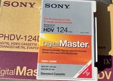 New Sony PHDV-124DM HDV DVCAM Tape Video Cass...