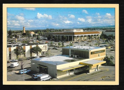 POSTCARD USED CALIFORNIA SANTA MARIA OCTOBER 19 2001 SHOPPING CENTER GILLETTE