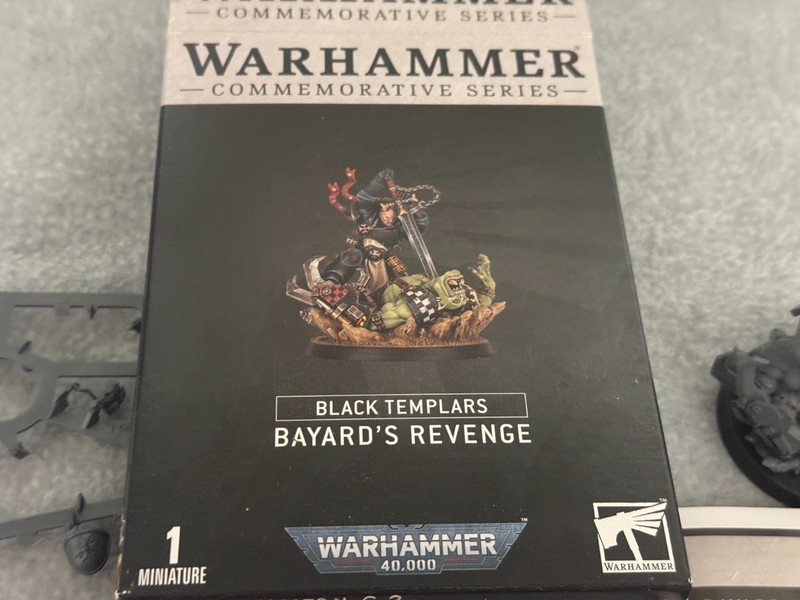 Games Workshop Warhammer 40K Black Templars Bayard's Revenge used